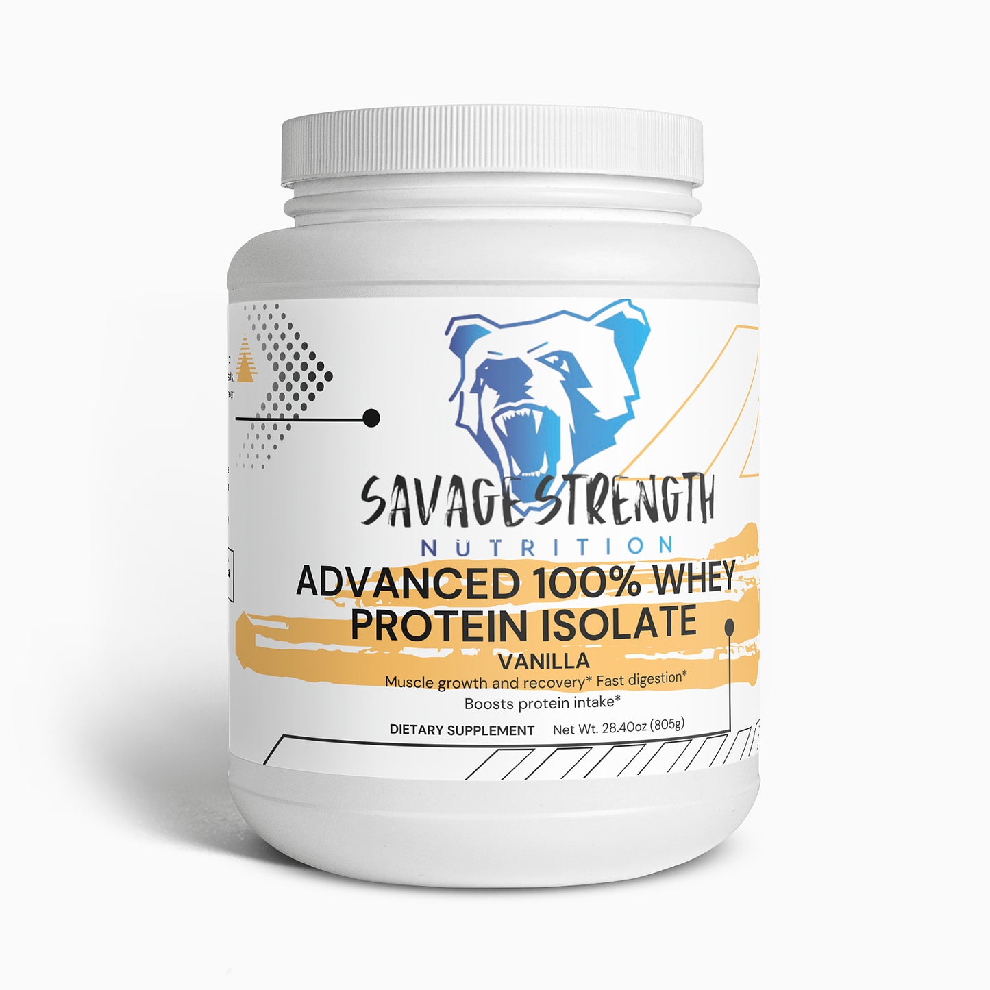 Advanced 100% Whey Protein Isolate (Vanilla)